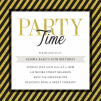 party-time-invitations-by Claudia Owen