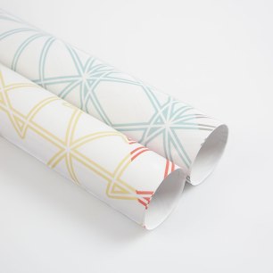 Symmetry Wrapping Paper Sheets by Claudia Owen 1