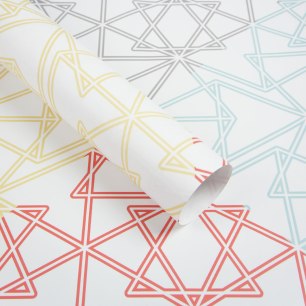 Symmetry Wrapping Paper Sheets by Claudia Owen 2